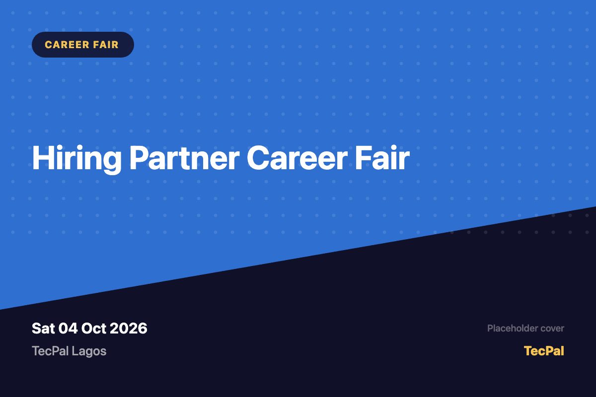 Hiring Partner Career Fair at TecPal